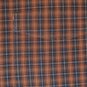 Gently Used American Eagle Brown & Blue Plaid Shirt Large