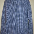 American Eagle Blue Plaid Casual Shirt Gently Used XLarge