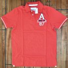 Aeropostale A 87 Aero NY Orange Polo NWT Medium