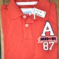 Aeropostale A 87 Aero NY Orange Polo NWT Medium