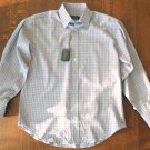 Bugatchi Uomo NWT Red/Blue Checked Dress Shirt Medium