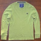 American Eagle Bright Green Sweater Used Medium