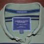American Eagle Green/Blue Stripped Polo Used XLarge