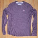 Hollister Redish Purple Light Sweater Used Large