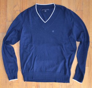 Brooks Brothers Boys Dark Blue Sweater XL New