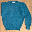 American Eagle Blue-Green Wool Sweater Used Large