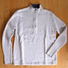 DKNY Zip-up Off-White Sweater Used Medium