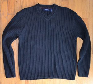 Structure Dark Blue Sweater Used Boys XL