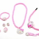 Hello Kitty Necklace Set- 10 piece