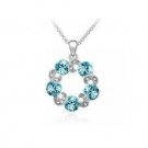 White Gold Plated Necklace