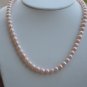 Freshwater Soft Pink Pearl Necklace