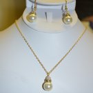 Gold Filled Pearl Set