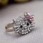 Hello Kitty Rhinestone Ring