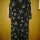 BLACK GLITTERY SPANDEX DRESS More jazz spandex  stretch sparkle  size 2 -3 x