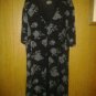 BLACK GLITTERY SPANDEX DRESS More jazz spandex stretch sparkle size 2 -3 x