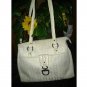 White Etienne Algner handbag Est 1949 women's handbag, . L12" . W15" straps 12"
