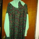ALL IN ONE VESCOUZE  ABAYA,jelbab,PRAYER GOWN,SAUDI ABAYA,EGYPTION ABAYA NO PIN