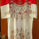 RED ABAYA Embroidered strass Caftan Katan Jilbab Dress,JELBAB,HIJAB