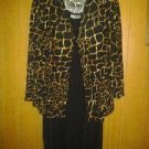 C. M. Shapes dress for woman v pretty spandex. Two pic. Strech size 2 X