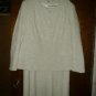 Cato V dressy suit two pic skirt & jacket cream v cute 4 her size 18 W