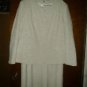 Cato V dressy suit two pic skirt & jacket cream v cute 4 her size 18 W