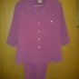 Aluson. Daley.v good quality two pic suit 4woman size 8. P.