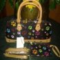Blossom. Collection leather crossbody handbag.V cute 4 her.