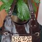 CLASSY NINE WEST handbag shinny v cute purse 4 women