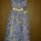 Emmas Carles chiffon dress 4girls. new size 10-11 but it fit 6-8