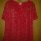 White. Stag spandex with sparkle top v cute 4 woman size. XL.