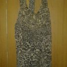 Charlohe. Rvsse. V cute chiffon top 4 woman size. S.