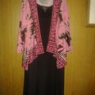 R&Kv pretty dress 4 woman two pic size 14 W.