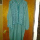 Morocco abaya cashmier two pic abaya &vest v classy 4 women size 1X