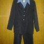 Lisa go. V cute suit 4 women size 11-12 cute pants suit