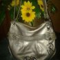 G M GIA MIANI HANDBAG LEATHER SILVER V CUTE 4 woman