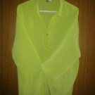 Jordan chiffion blouse 4 her v cute size 2X