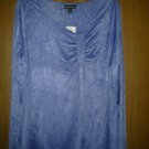 fashion *bug spandex,stretch v cute blouse 4 her size XL
