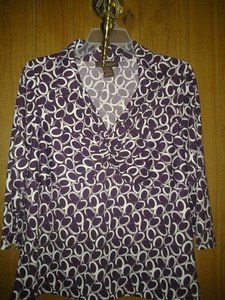 Chadwick v cute stretch blouse 4 her size 1x.