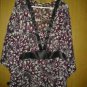 Notations dress for woman. V cute top chiffion blouse v soft like silk SIZE 3X