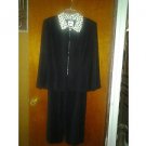 Leslie. Fay dress for woman v pretty cripe chiffon size16