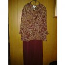 Another Thyme chiffon dress two pic v pretty 4 her size 28