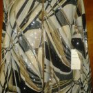Birch. Hill v pretty blouse with sparkle fore women size L