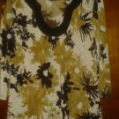 Brillany black spandex with sparkle blouse fore women size. M