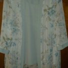Kathy. Roberts v pretty chiffon blouse for women size 24. W