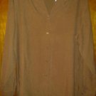 Silk . Exchange 100% silk v cute blouse for women size L