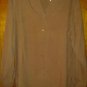 Silk . Exchange 100% silk v cute blouse for women size L