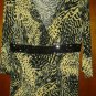 I. T . b spandex blouse v cute for women size . M