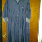 Jeans dress for woman. V cute size M