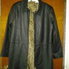 Newport. News. Shell 100% leather jaket for woman size L