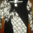 Dress barn v cute lace blouse for women size M